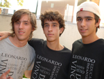 Lucas Dorneles, Felipe Teixeira e Lucas Felitti