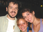 Rodrigo Daca, Juliana Klestoff e Lara Guimares