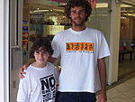 Alan e Guga em 2004, na Lagoa