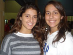 Eduarda Regis e Luisa Boscato