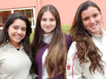 Camilla Machado, Roberta Zorzetti e Thas Nbrega