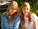 Karoline Carl e Priscila Oeschler