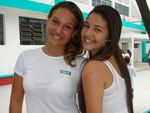 Julia Santos e Luiza Hess