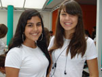 Amanda Lagos e Brenda Barcellos