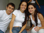 Felipe Medeiros, Graziela Medeiros e Maria Eduarda Nogueira