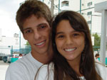 Lucas Bagatim e Gabriele Queiroz