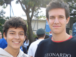 Felipe Mller e Pedro Villetei