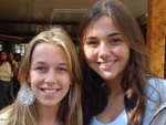 Nicole Mallmann e Amanda Peruzzolo