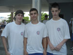 Jos Victor Zimmermann, Gabriel Prado e Diogo Salles