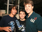 Andr Chaves, Ian Terry e Matheus Beaccin