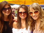 Ester Metzke, Ana Claudia Negredo e Marilia Guedes