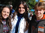 Keila Marques, Camila Bicca e Guilherme Becker