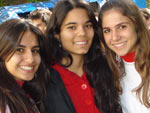 Renata Schmitt, Bruna Vieira e Giuliana Colameo