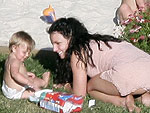 Britney Spears com Sean Preston, 2 anos e Jayden James, 1 ano