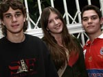 Mathias Piccoli, Bianca Cecchini e Vinicius Pimenta