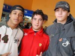 Matheus Garcia, Mrcio Severo e Jos Rosseto