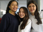 Yasmin Czizeweski, Marlia Dutra e Vitria Varela