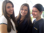 Eduarda Tavares, Vanessa Tonello e Ana Flvia Castelan