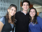 Fabiala Bartoluzzi, Fabrcio Devenz e Yasmine Souza