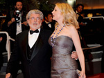 Cate Blanchett chegou acompanhada de George Lucas e brilhou junto com outras estrelas grvidas ou que estavam grvidas h pouco tempo