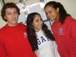 Alexandre Fragoso, Mariana Olympio e Juliana Pires