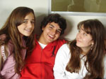 Ariane Rogrio, Eduardo Ilcker e Cristina Ramos