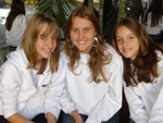 Ana Julia, Leticia e  Camila 