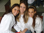 Luiza Lenzi, Bruna Bertemes e Eduarda Balistieri