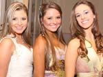 Giuliana Delvaux, Francine Feiden e Priscila Marques  