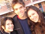 Jssica Soares, William Cardoso e Bruna Ludwig