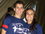 Henrique Dagostini e Melissa Graziano