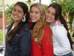 Luiza Zanelato Ramos, Thayse Jacques e maria Eduarda Vieira Fernandes