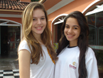 Marcelle Fernandes e Ingrid Isabelle Silva