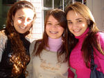 Gabriela Wiggenhauser, Sabrina Martinho e Thamyres Sard