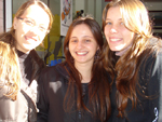 Daniela Kleinhans, Mariane Fabiane e Letcia Martelo