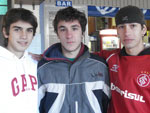 Guilherme Bublitz, Felipe Braun e Guilherme Pinto