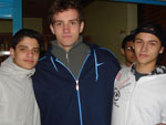 Ivan Degani, Lucas Gerling e Djulian Fedrigo