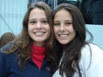 Bruna Plentz e Jlia Koneski