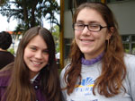 Gabriela Campestrini e Maria Eduarda da Silva