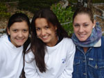 Marcela Zacanaro, Anglica Cardoso e Eduarda Bilsland