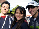 Samuel Alaniz, Sacha Borges e Geovani Braga