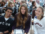 Victor Quintanilha, Maria Eduarda Krauss e Paula Tigre