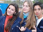 Gabrielle Fraga, Graziele Almeida e Matheus Henrique