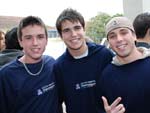 Paulo Felipe, Lucas Borges e Luan Santos