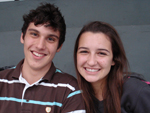 Felipe Guimaraes e Mariah Costa