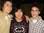 Leandro Klein, Guilherme Schultt e Guilherme Amorim