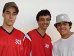 Vtor Senna, Renan Andrade e Daniel Silva