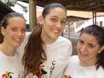 Bruna Eloisa Rodrigues, Ana Luiza Camargo e Taia Rodrigues