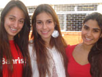 Gabriela Cunha, Alcia Nelsis e Marlia Closs