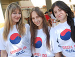 Karine Schmidt, Carolina Quiroga e Gabriela Duarte